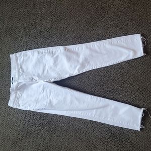 Express Cropped Skinny High Rise jeans